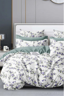 Євро комплект постільної білизни "Viluta"